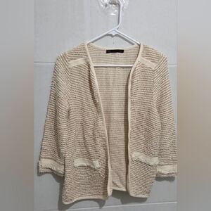 Sfera Collection Tweed Blazer Jacket Size M